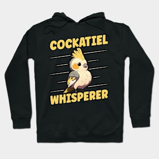 Cockatiel Whisperer Design for a Cockatiel owner Hoodie